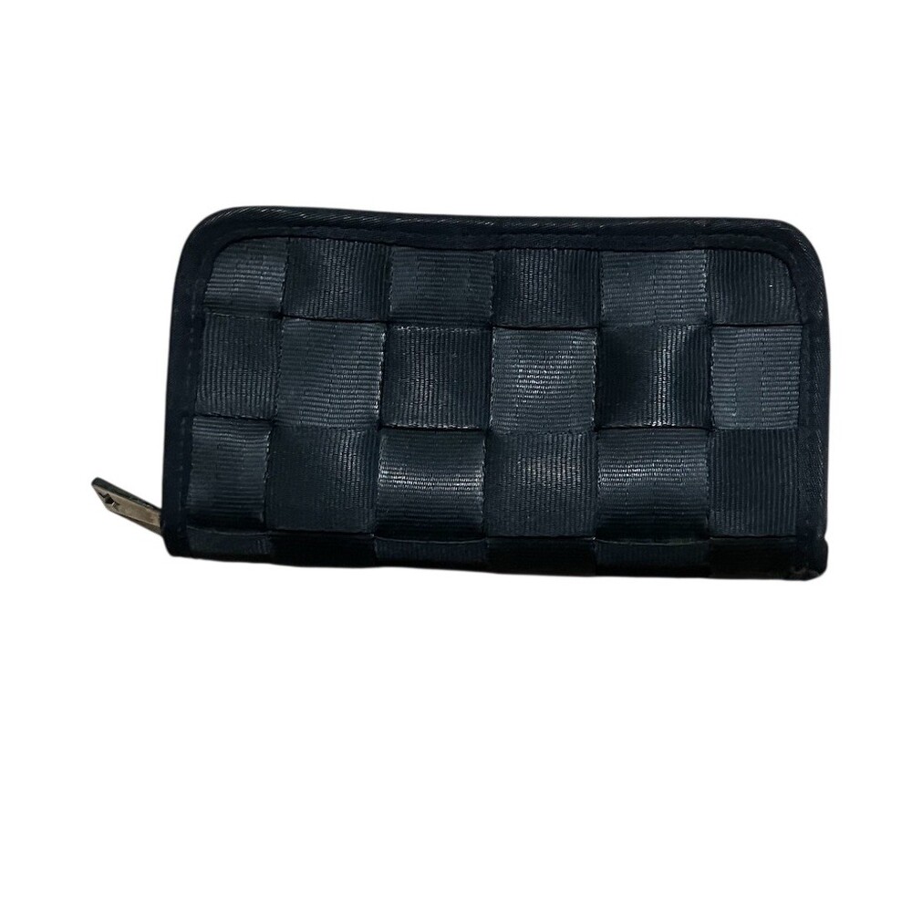 Harveys Wallet Womens One Size Black Zip-Around Organizer Clutch Coin